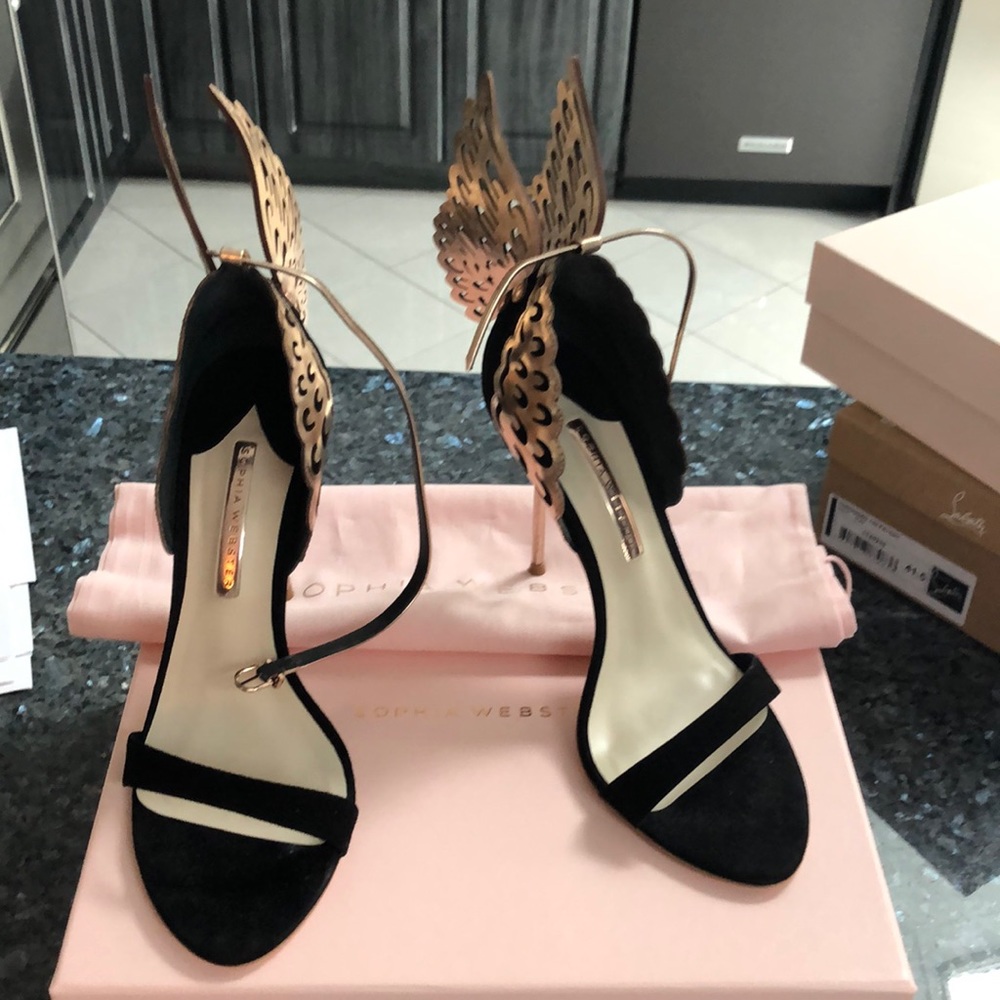 Sophia Webster butterfly heels